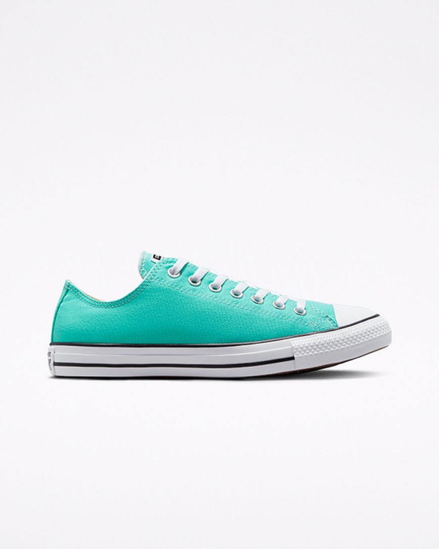 Zapatillas Bajas Converse Chuck Taylor All Star Seasonal Color Mujer Turquesa Claro | PE 4W8LPE